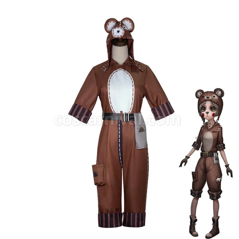 Identity V Mechanic Bear Girl Tracy Reznik Cosplay Costume coscarnival011112725