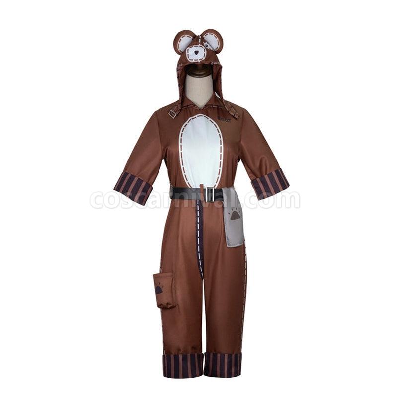 Identity V Mechanic Bear Girl Tracy Reznik Cosplay Costume coscarnival011112733