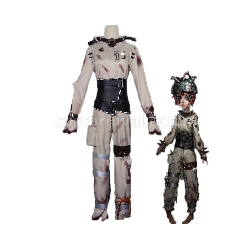 Identity V Mechanic Cunning Smile Disease Tracy Reznik Cosplay Costume coscarnival011112932