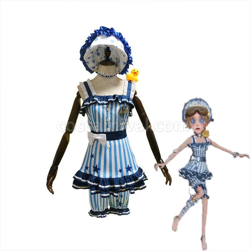 Identity V Mechanic Re swim Tracy Reznik Outfit Cosplay Costume coscarnival011113392