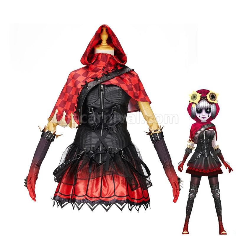 Identity V Mechanic Red Riding Hood Tracy Reznik Cosplay Costume coscarnival011112344