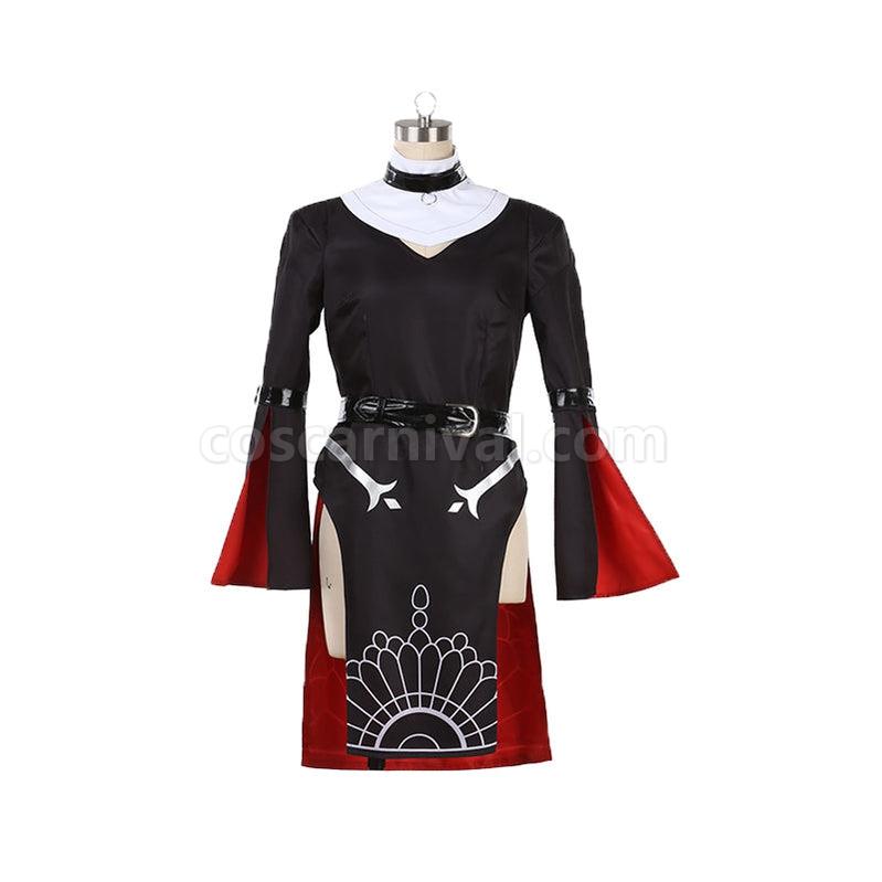 Identity V Priestess Divine Light Fiona Gilman Cosplay Costume coscarnival011112455