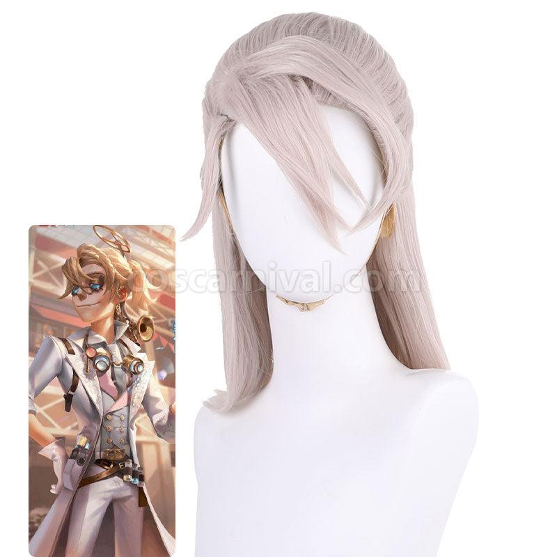 Identity V Prisoner Luca Balsa Grey Pink Cosplay Wigs coscarnival01116023