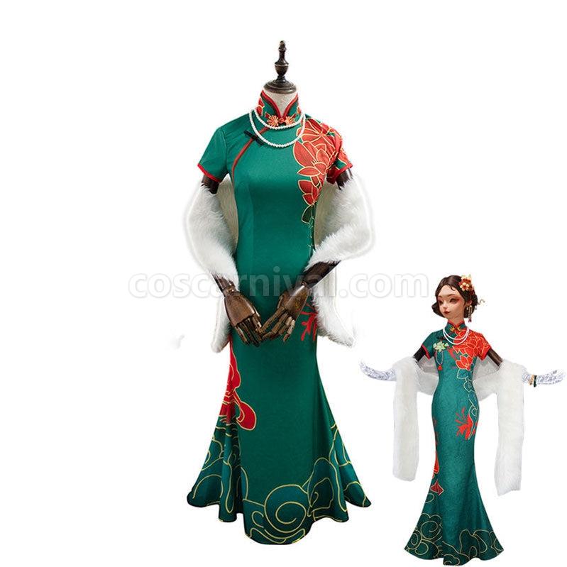 Identity V Red Butterfly Lady thirteen Michiko Cosplay Costume coscarnival011115338