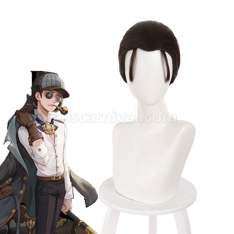 Identity V Ruth & Inference Mister Inference Brown Cosplay Wigs coscarnival011111713