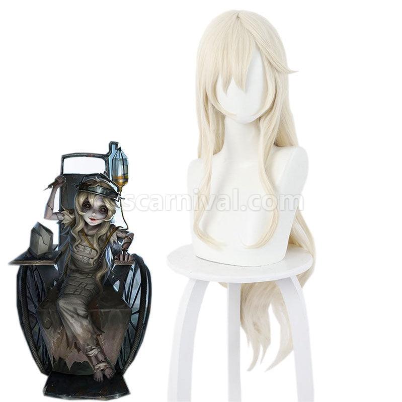 Identity V Sculptor Milky Long Cosplay Wigs coscarnival011115165