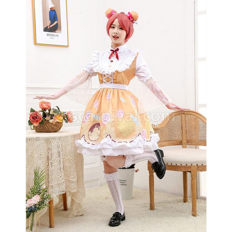Identity V Tracy Reznik Mechanic Candy Girl Cosplay Costumes coscarnival011115496