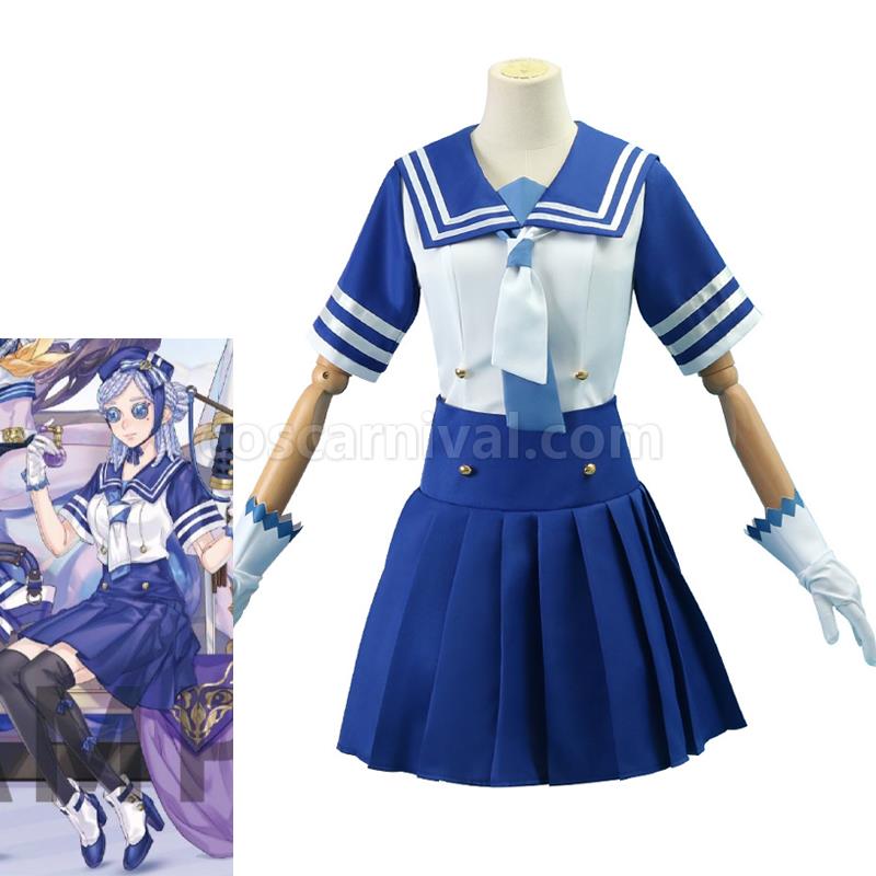 Identity V Vera Nair Oceangoing Voyage Day Uniform Cosplay Costumes coscarnival01117178