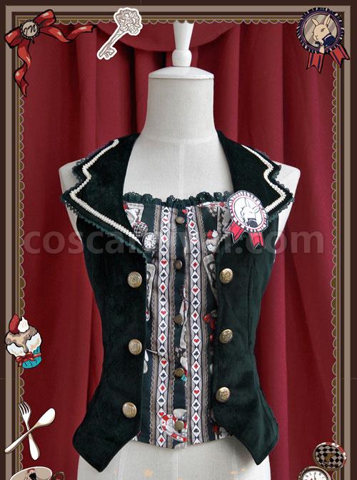 Infanta Rabbit Poker Series Lolita Vest coscarnival