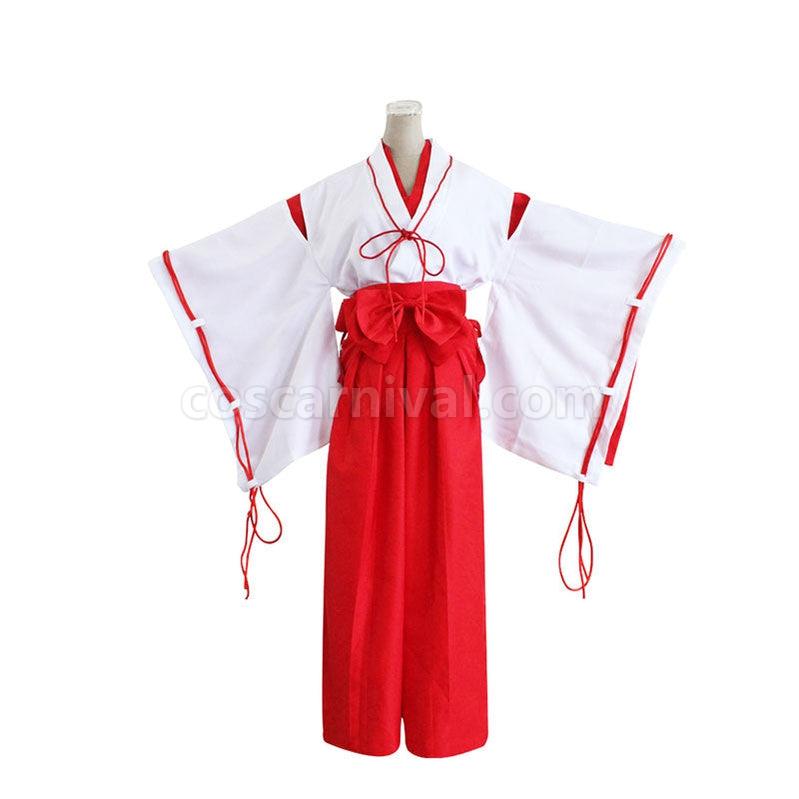 Inuyasha Kikyo Cosplay Costume coscarnival011114824