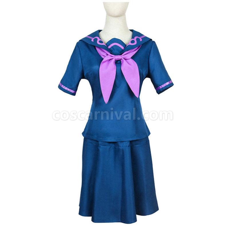 JoJo's Bizarre Adventure Diamond Yukako Yamagishi Uniform Cosplay Costumes coscarnival01117713