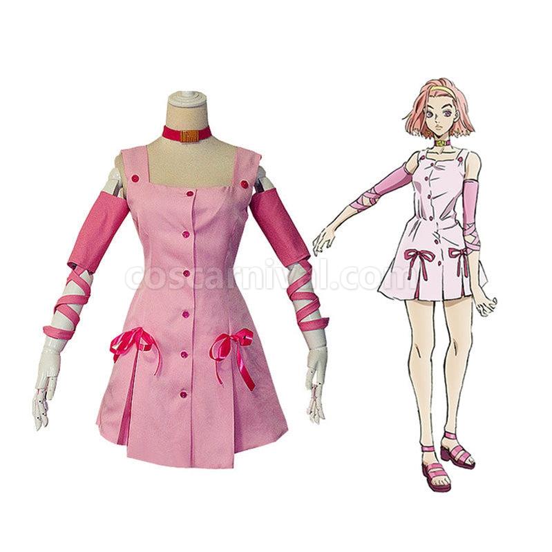 JoJo's Bizarre Adventure Diamond is Unbreakable Sugimoto Reimi Cosplay Costume coscarnival011114390