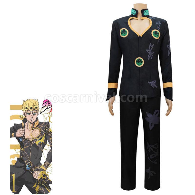 JoJo's Bizarre Adventure Giorno Giovanna Fullset Cosplay Costumes coscarnival01119436