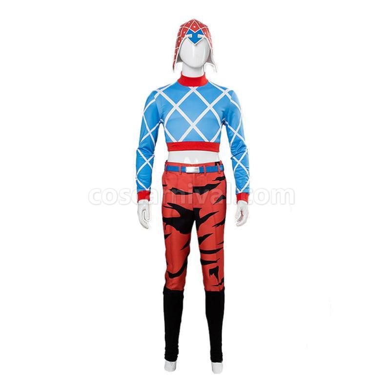 JoJo's Bizarre Adventure Golden Wind Guido Mista Cosplay Costume coscarnival011118598