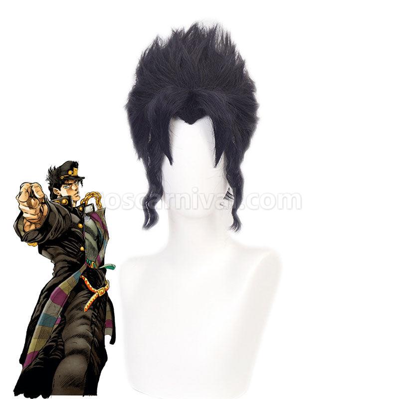JoJo's Bizarre Adventure Kujo Jotaro Cosplay Wigs coscarnival01116416