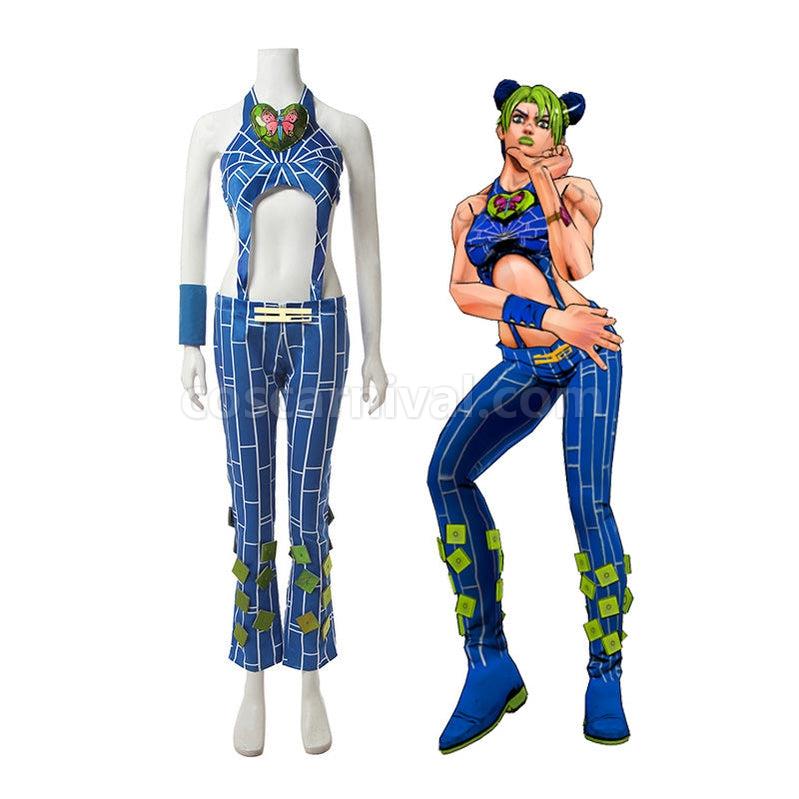 JoJo's Bizarre Adventure Stone Ocean Jolyne Cujoh Cosplay Costume coscarnival011115854