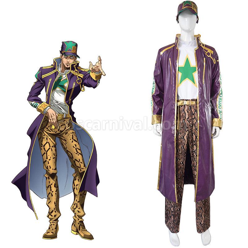 JoJo's Bizarre Adventure Stone Ocean Jotaro Kujo Cosplay Costumes coscarnival01112034