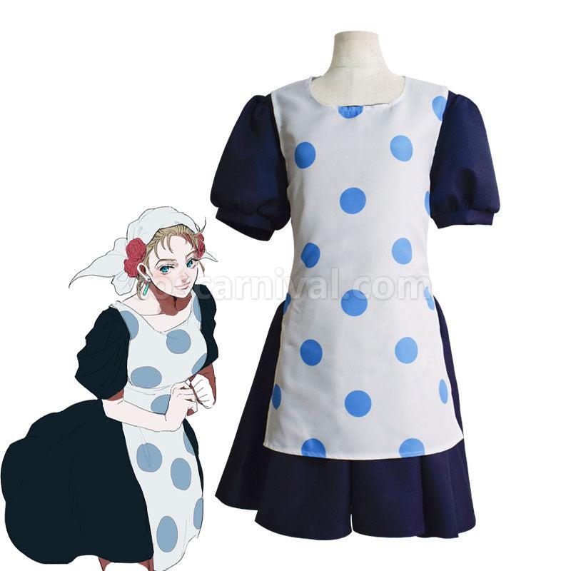 JoJo's Bizarre Adventure Suzi Q Cosplay Costumes coscarnival01115700