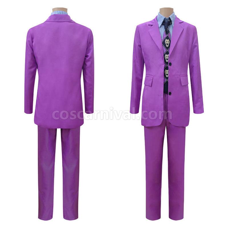 JoJo's Bizarre Adventure Yoshikage Kira Suit Cosplay Costumes coscarnival01117950