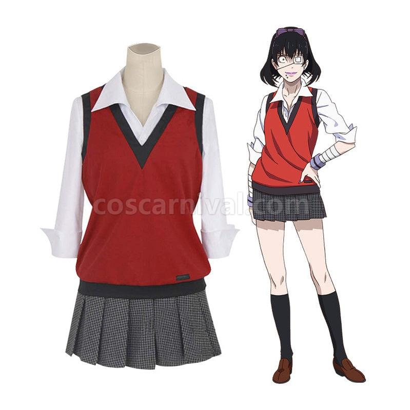 Kakegurui Midari Ikishima Outfits Cosplay Costume coscarnival011114306