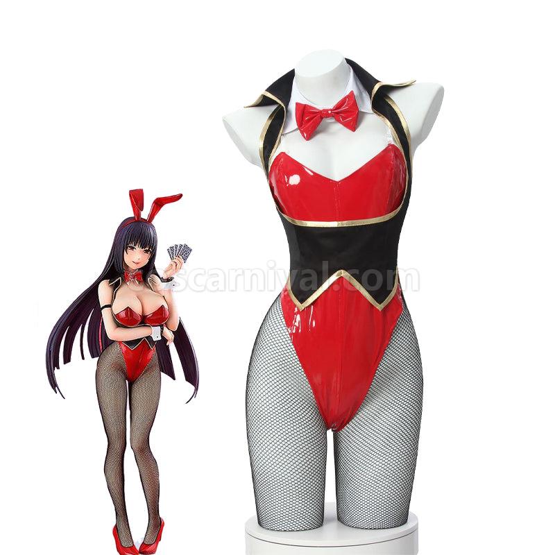 Kakegurui Yumeko Jabami Bunny Girl Cosplay Costumes coscarnival01119889