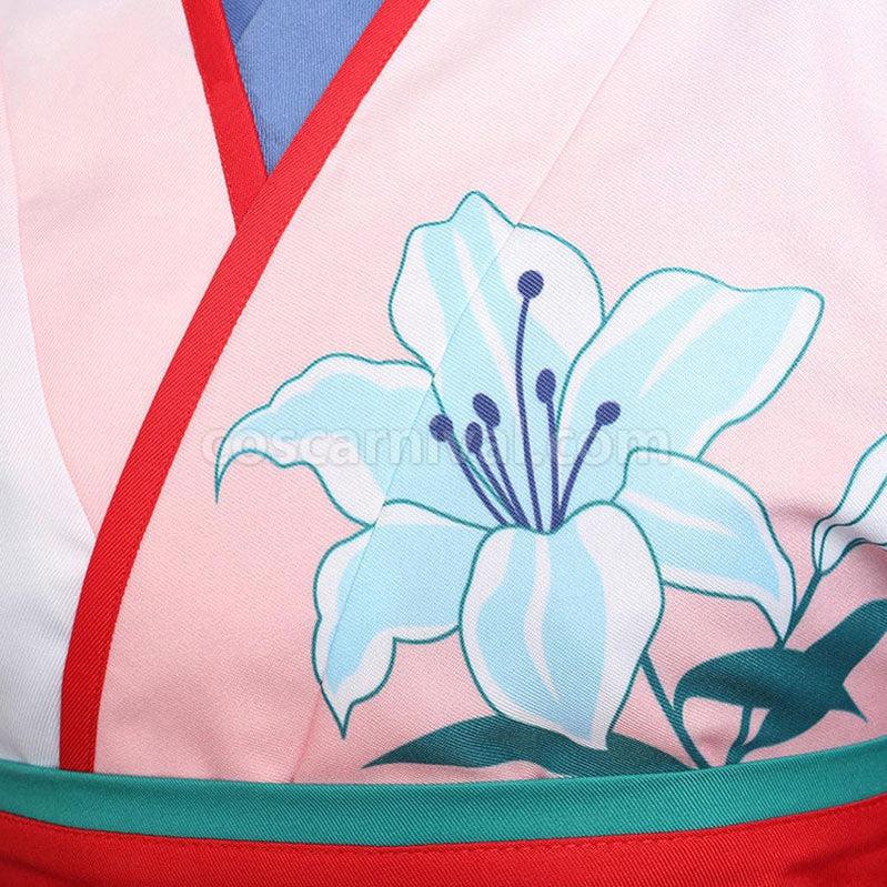 Kakegurui Yuriko Nishinotouin Kimono Cosplay Costumes coscarnival011110604
