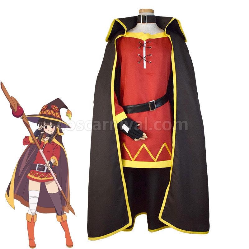 KonoSuba Megumin Fullset Cosplay Costumes coscarnival01118790
