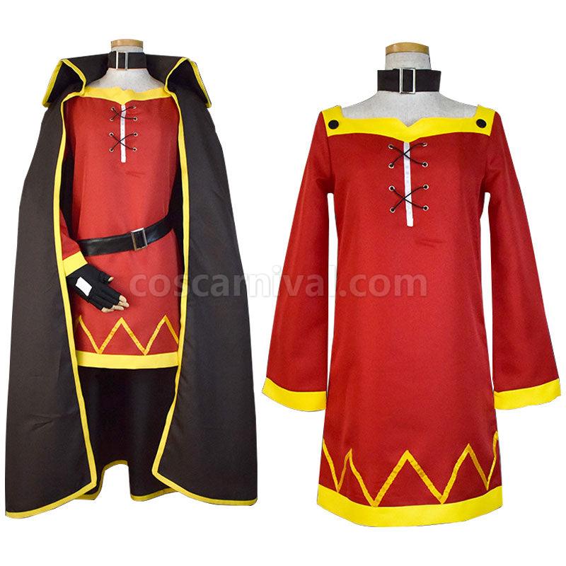 KonoSuba Megumin Fullset Cosplay Costumes coscarnival01118797