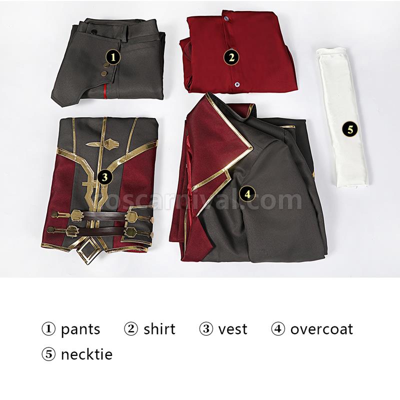 LOL Arcane Silco Fullset Cosplay Costumes coscarnival01117947