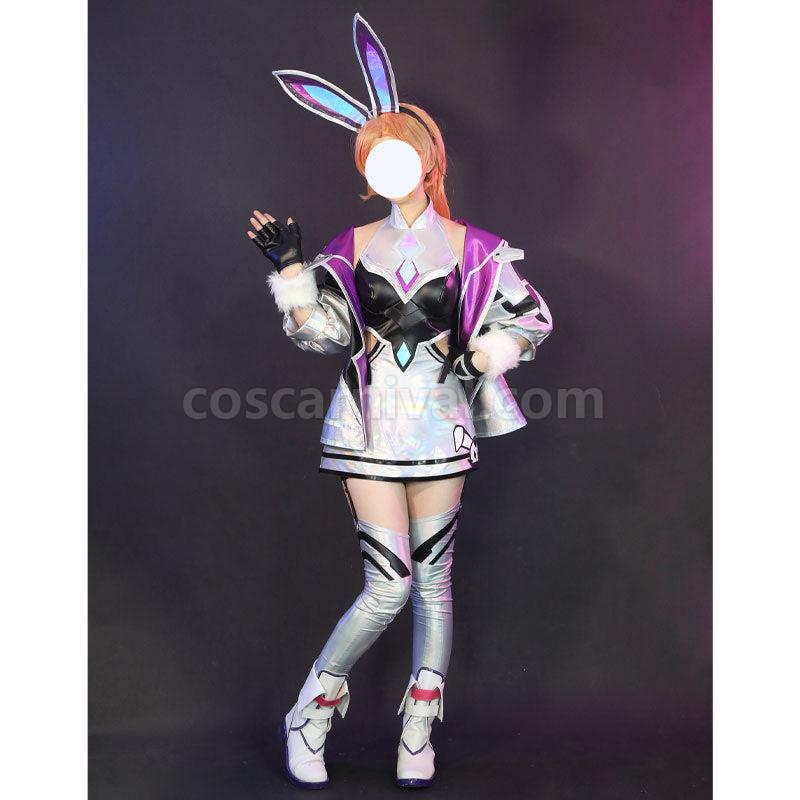 LOL Battle Bunny Miss Fortune Cosplay Costume coscarnival01116677