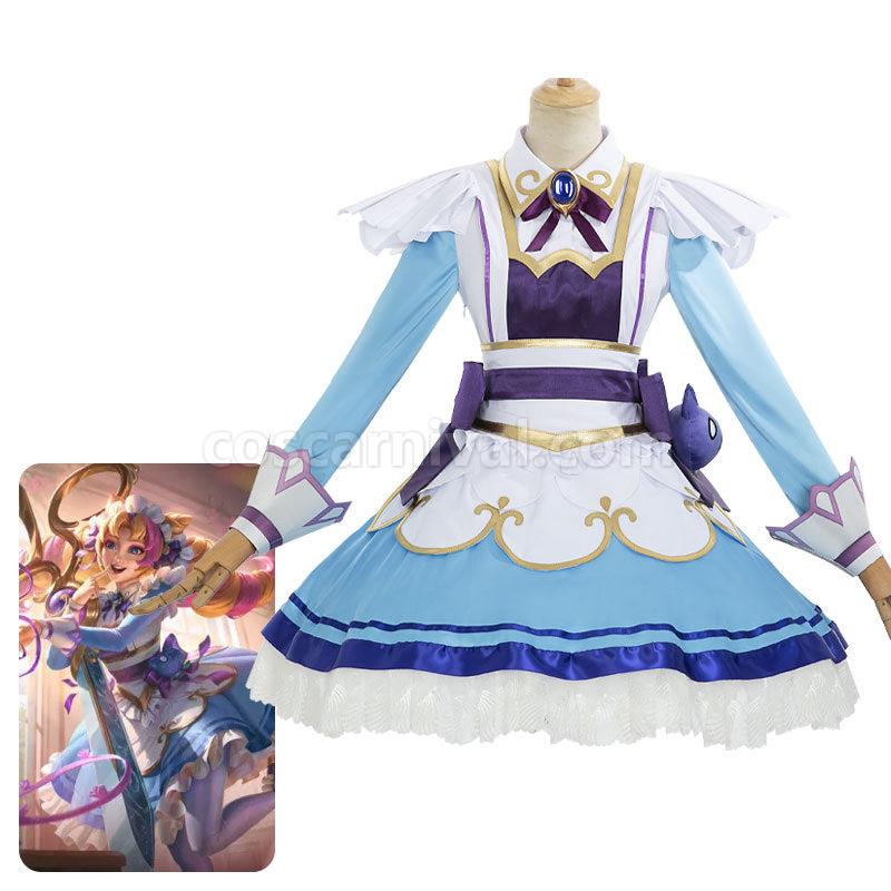 LOL Cafe Cutie Gwen Cosplay Costumes coscarnival01118896