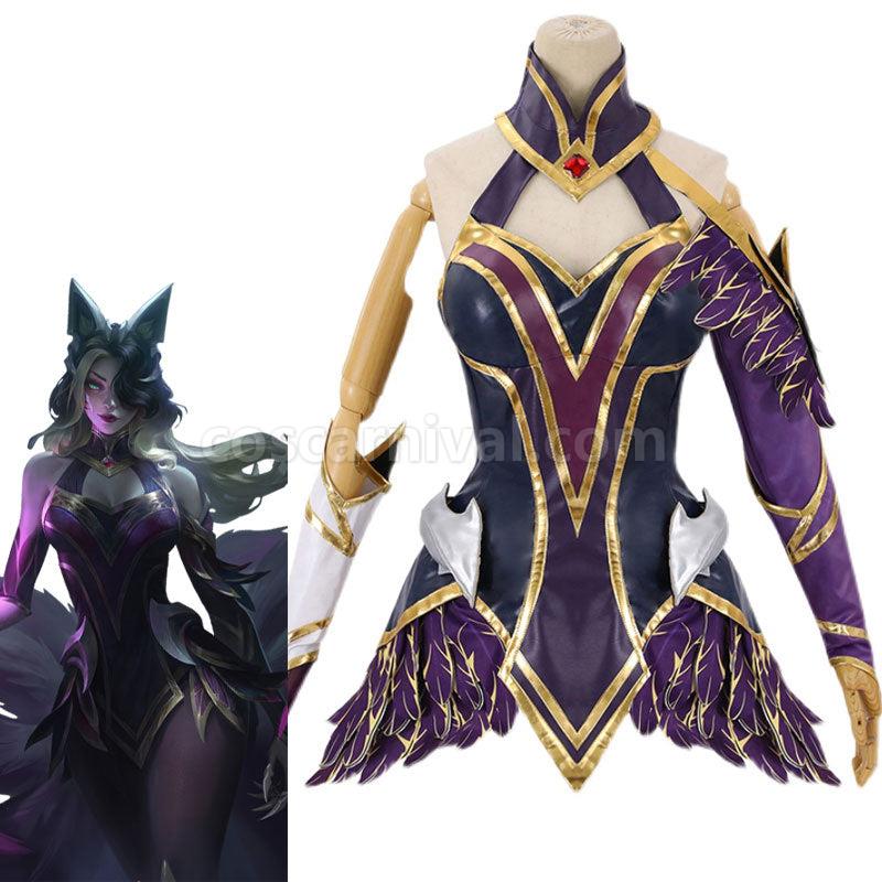 LOL Coven Ahri Fullset Cosplay Costumes coscarnival01119260