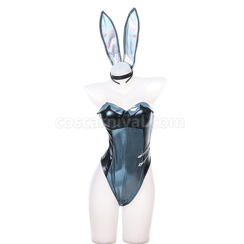 LOL KDA ALL OUT Kaisa Bunnysuit Cosplay Costumes coscarnival011112399