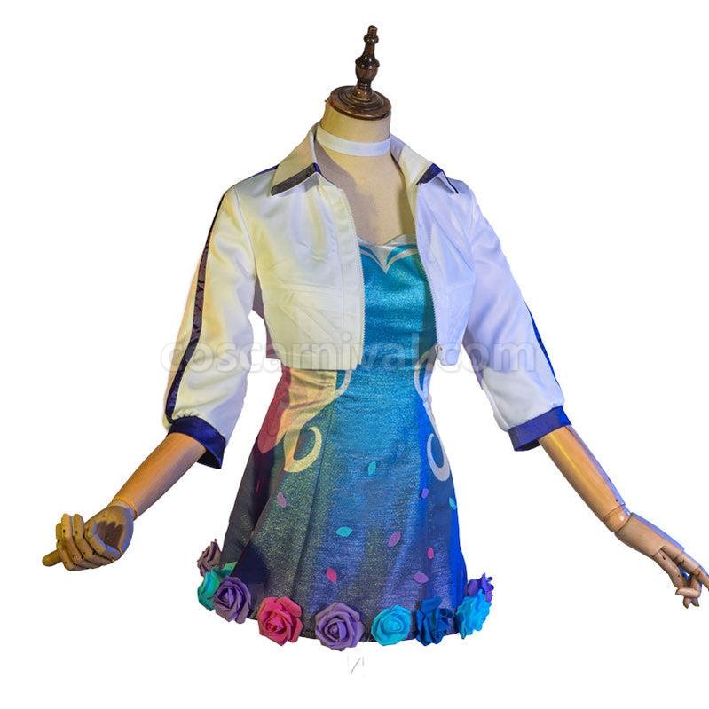 LOL KDA ALL OUT Seraphine Rising Star Fullset Cosplay Costumes coscarnival011113542