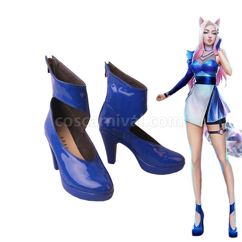 LOL KDA All Out Ahri Cosplay Props Shoes coscarnival011113693