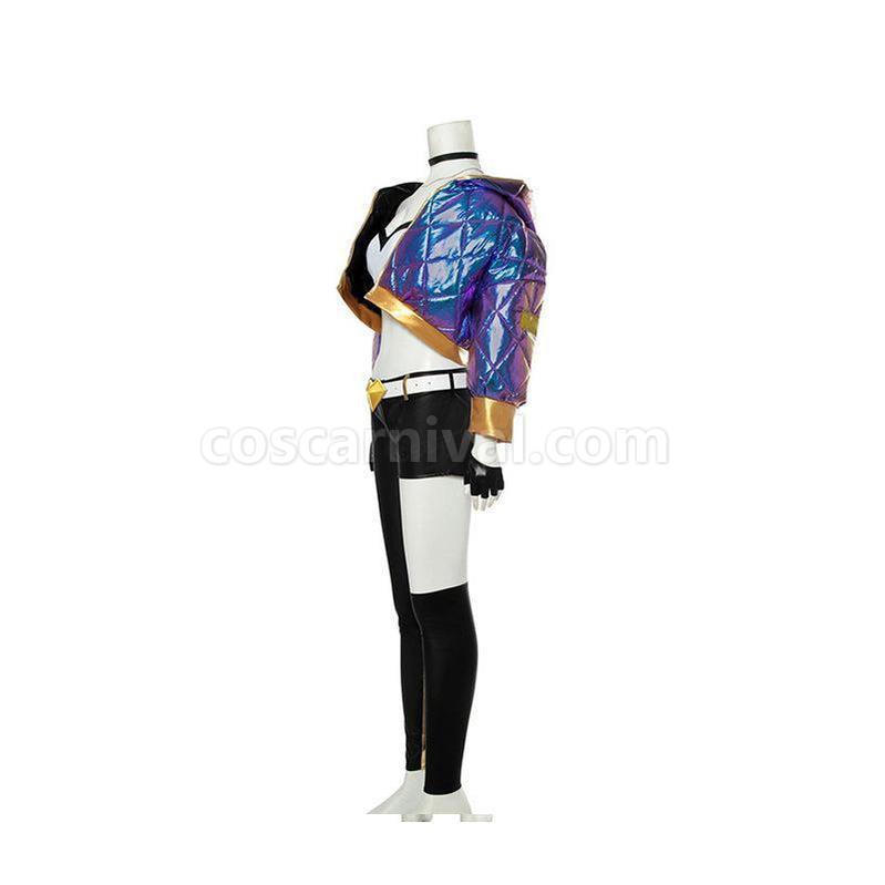 LOL KDA Skin Akali Outfit Fullsets Cosplay Costume coscarnival011119114