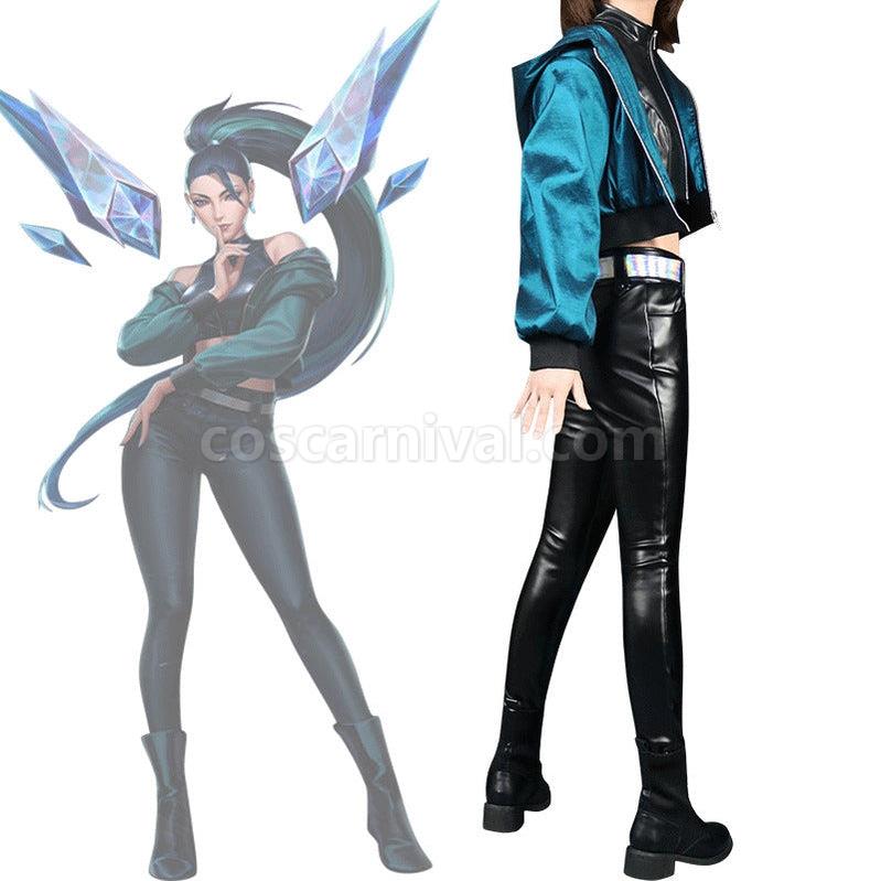 LOL KDA The Baddest Kaisa Fullset Cosplay Costumes coscarnival011114862