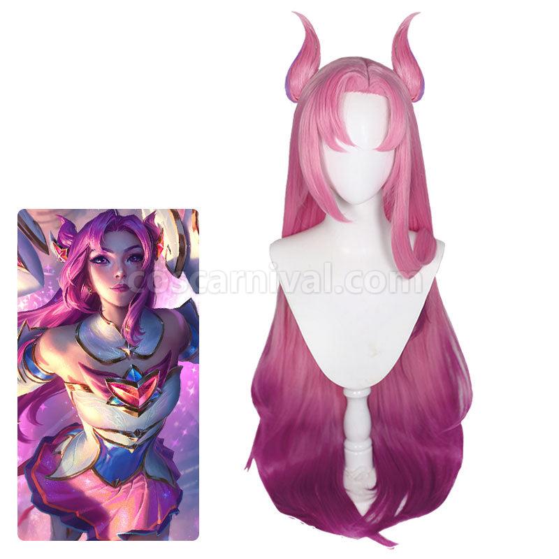 LOL Star Guardian 2022 Kaisa Cosplay Wigs coscarnival01113204
