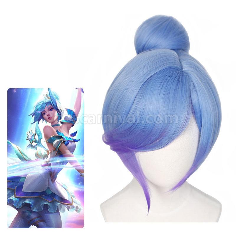 LOL Star Guardian 2022 Orianna Cosplay Wigs coscarnival01113213