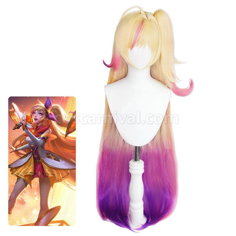 LOL Star Guardian Seraphine Cosplay Wigs coscarnival01111780