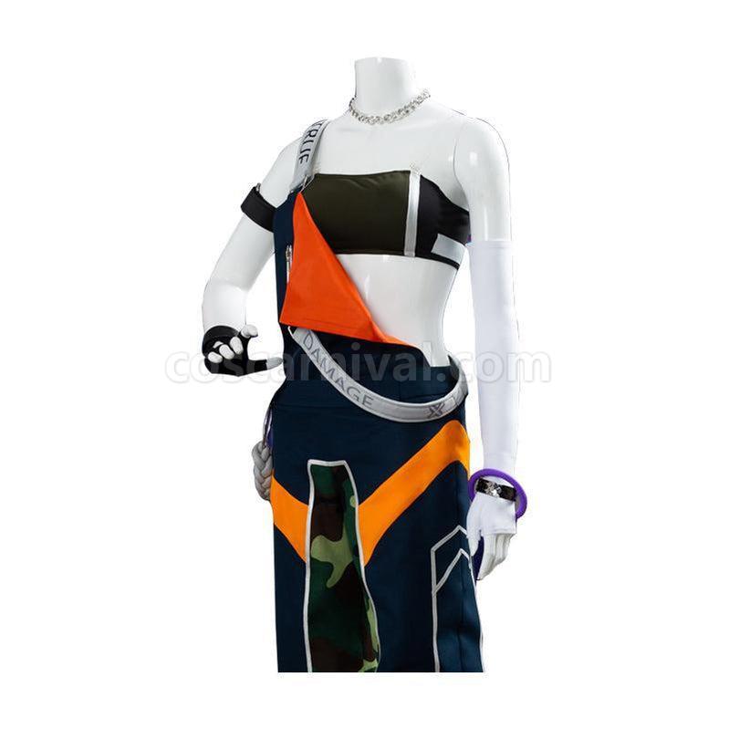 LOL True Damage Akali Full Sets Cosplay Costumes coscarnival011119064