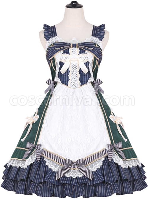 Lace-Bowknot-Ruffles-Sling-Dress-Classic-Lolita-JSK-coscarnival-4202