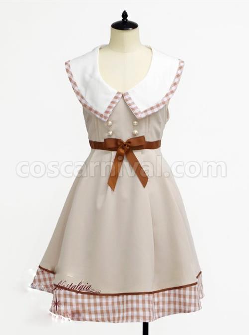 Lapel-Bowknot-Double-breasted-Sleeveless-Classic-Lolita-Dress-coscarnival-888