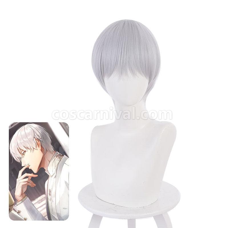 Light and Night Sariel Silver Gray Short Cosplay Wigs coscarnival011110472