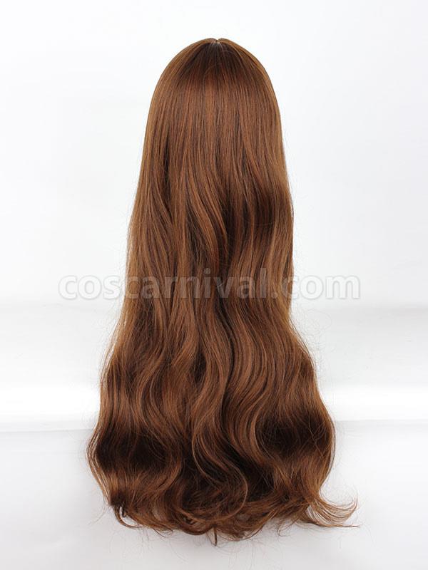 Sweet Lolita Wigs Long Curly Grey Synthetic Lolita Wig With Bang