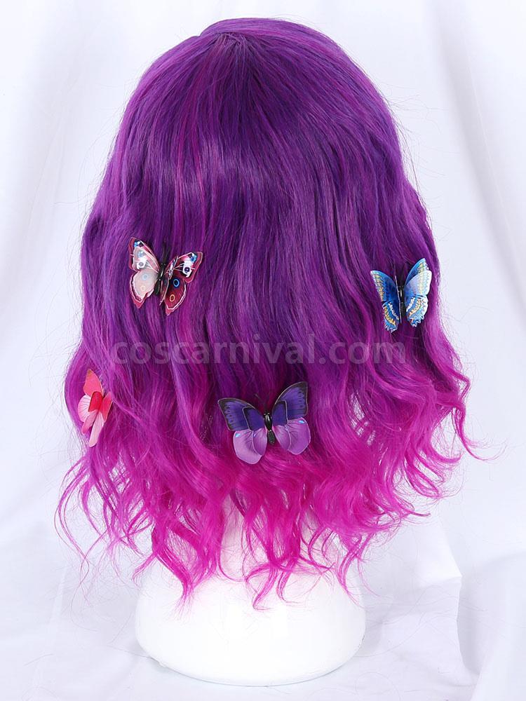 Sweet Lolita Wigs Piping Ombre Fiber Fuchsia Lolita Accessories