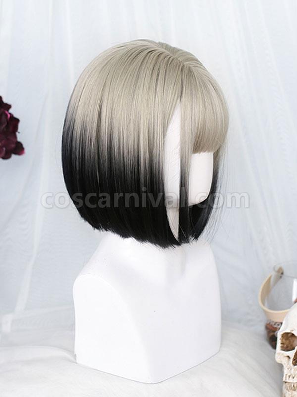 Ombre Lolita Wig Short Heat-resistant Fiber Lolita Accessories coscarnival
