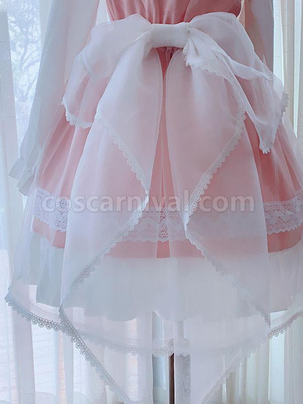 ROCOCO Style Lolita Accessories White Bows Polyester Fiber Accessory Miscellaneous coscarnival