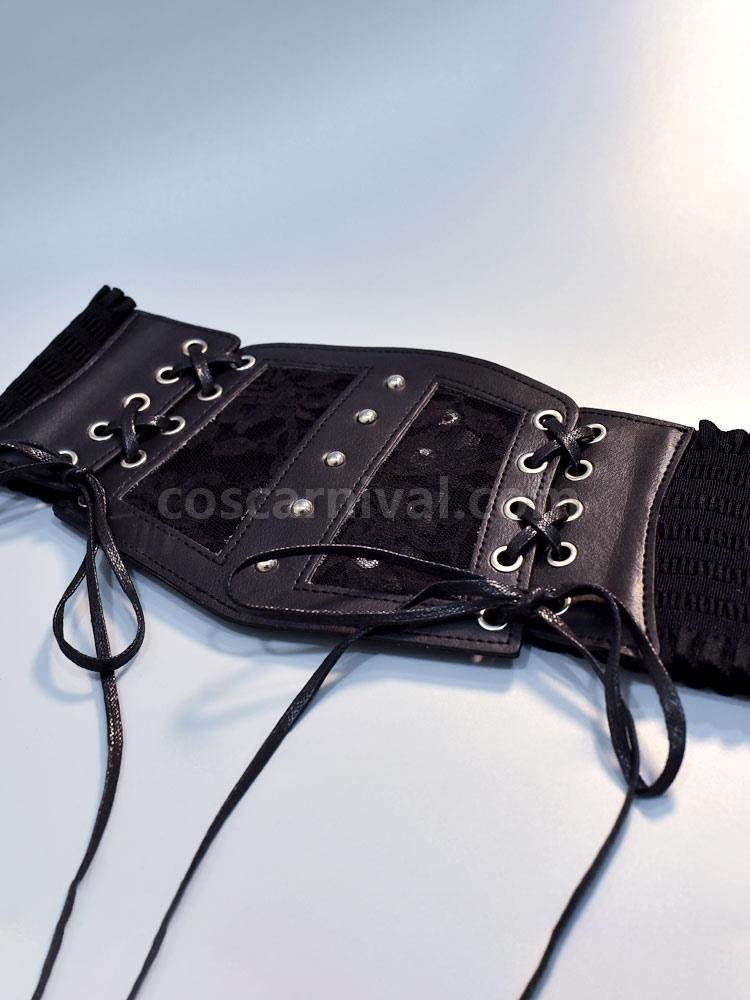 Steampunk Lolita Accessories Black Lace Up?Lace Lace Polyester Fiber Miscellaneous