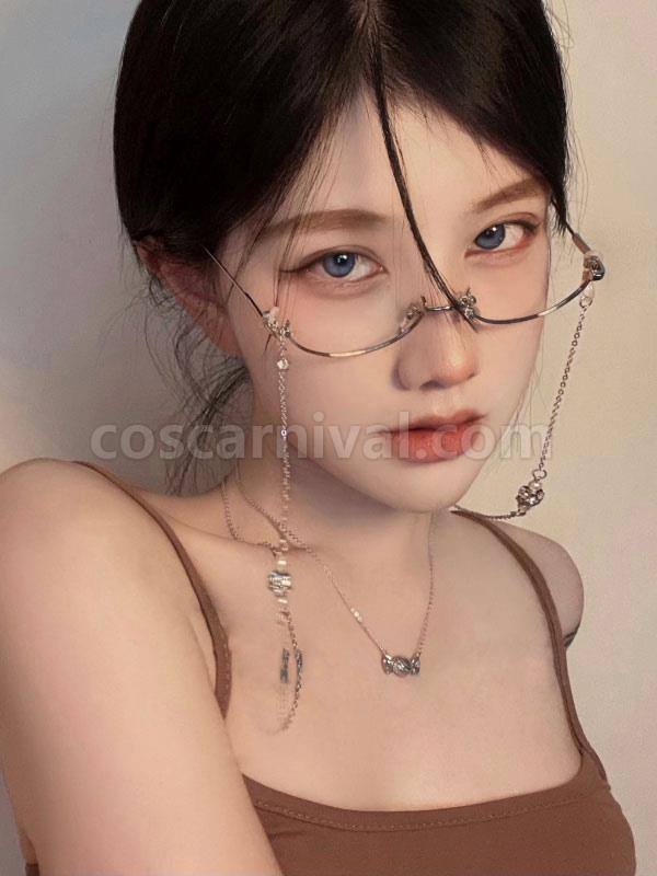 Gothic Lolita Accessories Gold Chains Accessory Metal Miscellaneous coscarnival